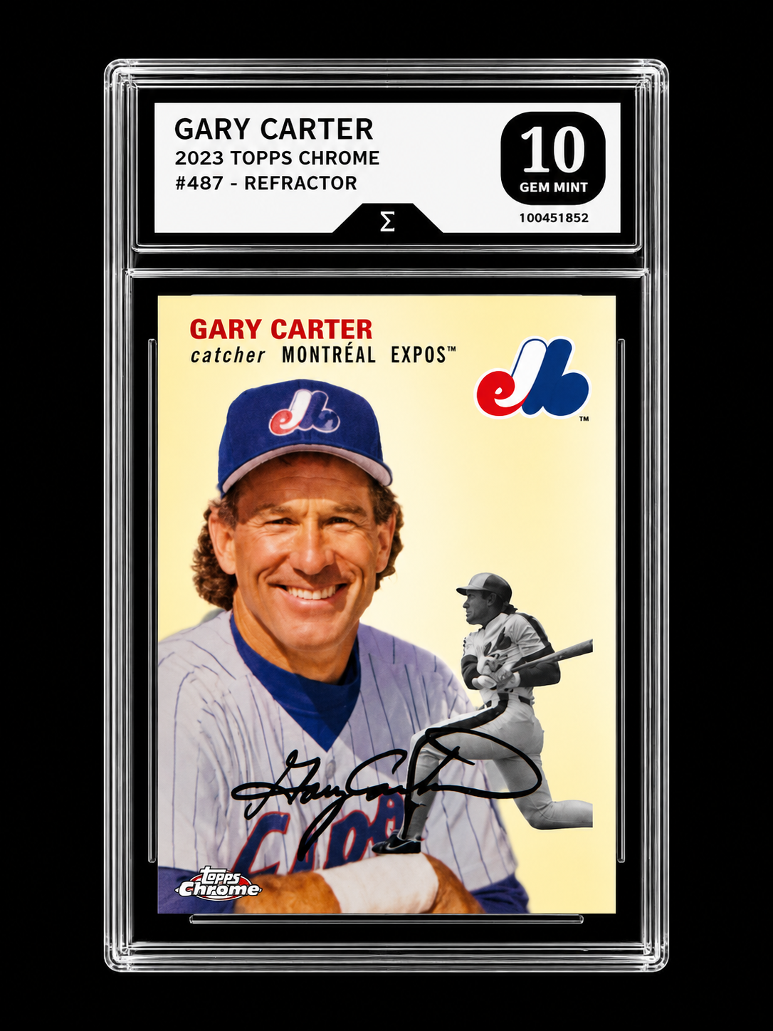 10 GARY CARTER - 2023 TOPPS CHROME
