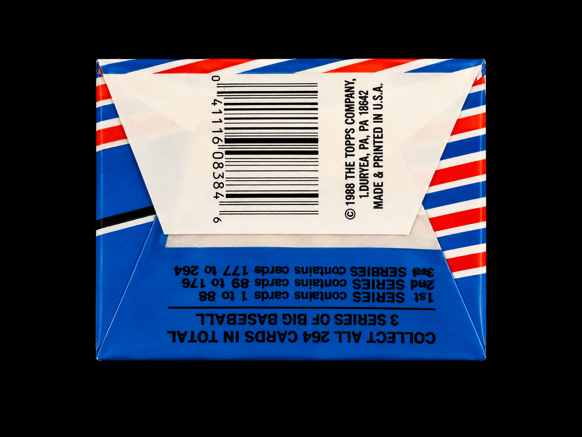 1988 TOPPS BIG BASEBALL (1st SERIES)