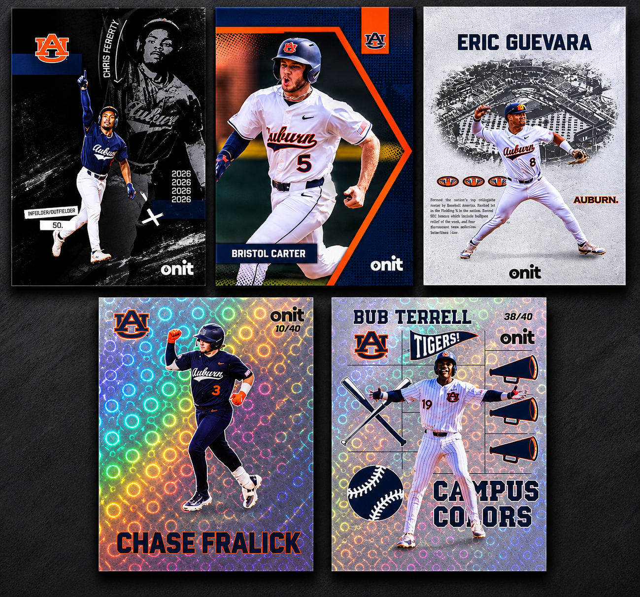 Auburn Tigers Baseball 2026 Value Box