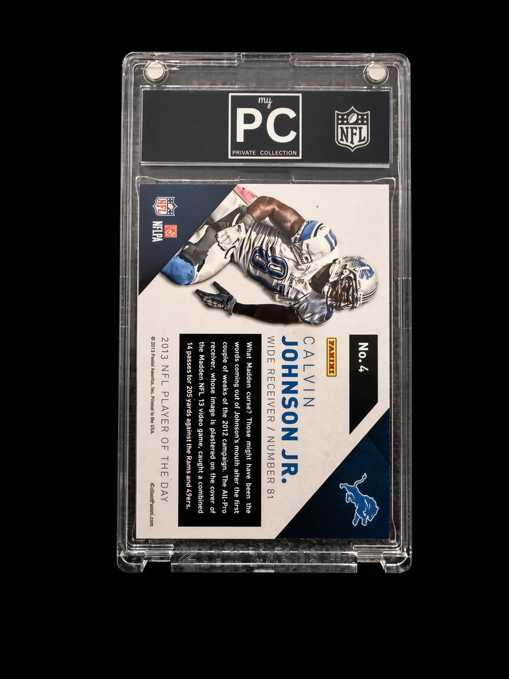 CALVIN JOHNSON JR. 2013 NFL POD CSLAB v2 (Copy 2)
