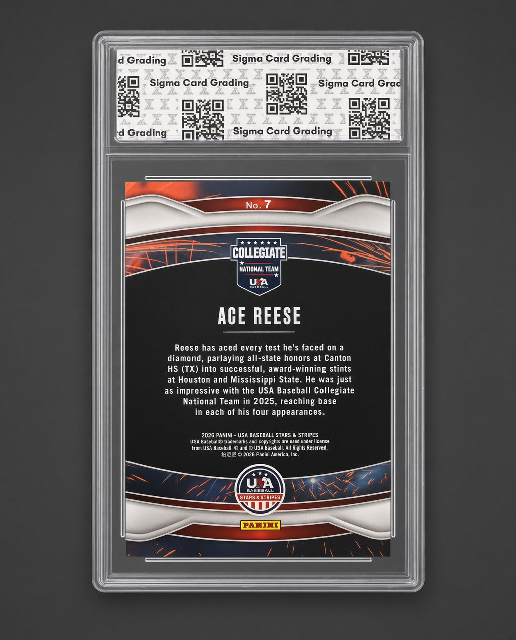 10 ACE REESE - 2026 STARS AND STRIPES - FW