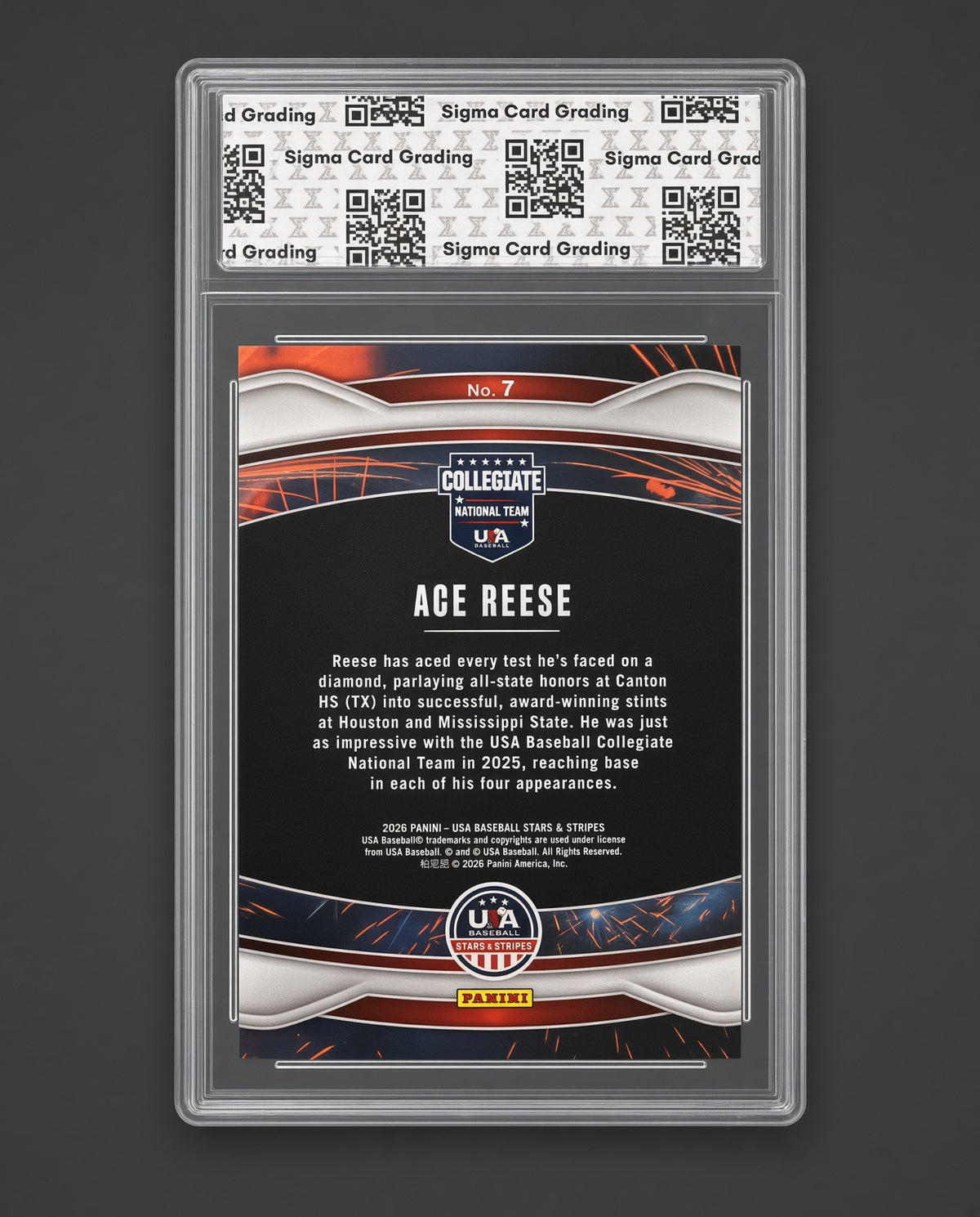 10 ACE REESE - 2026 STARS AND STRIPES - FW