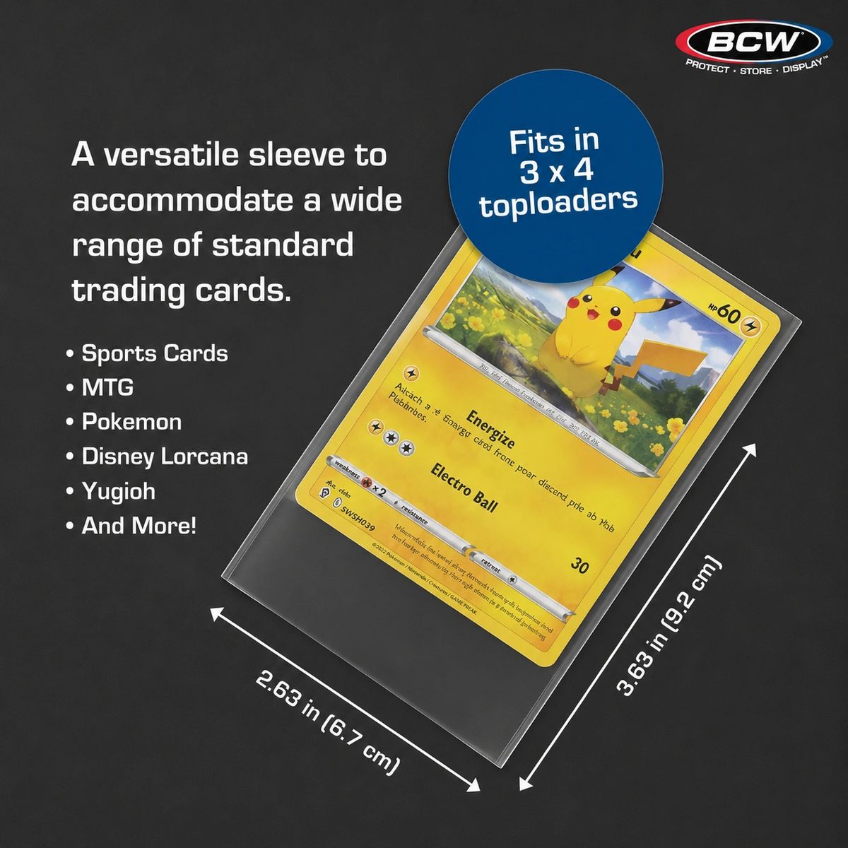 BCW Standard Penny Sleeves